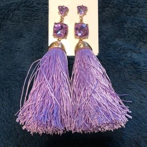 Lavender earrings